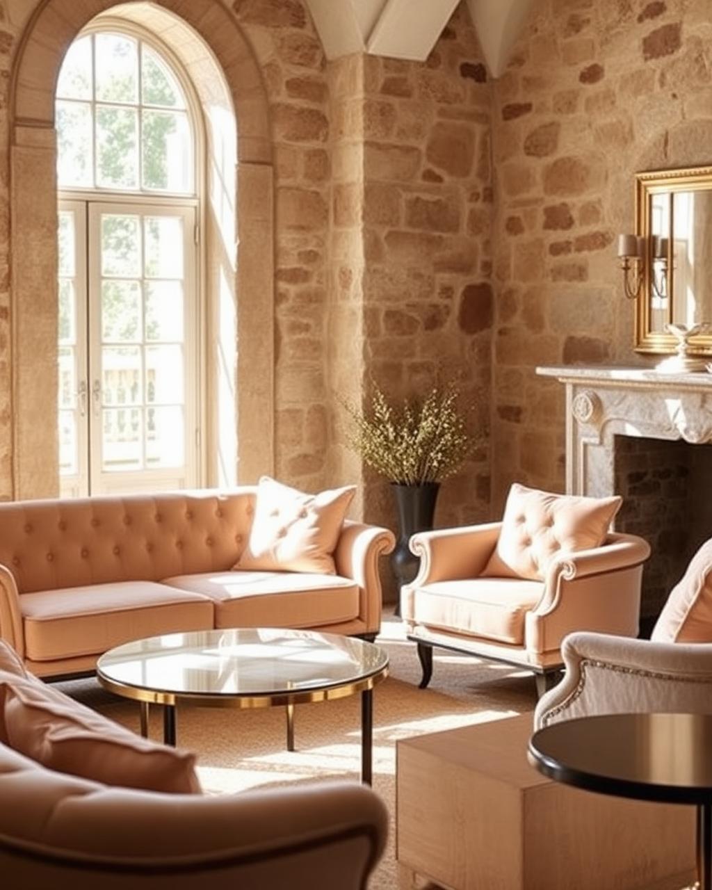 Elegant event seating